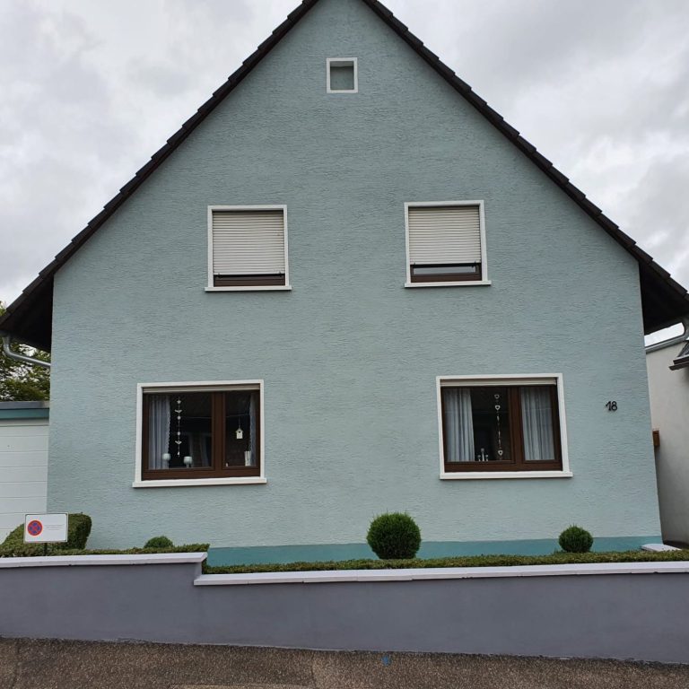 Fassadenarbeiten nachher