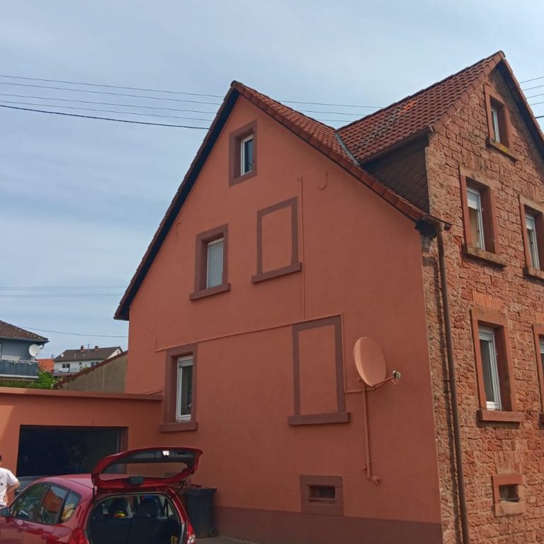 Verputzarbeiten nachher